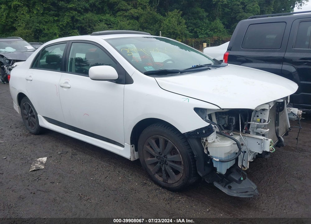 2009 TOYOTA COROLLA S VIN: 2T1BU40E49C106275