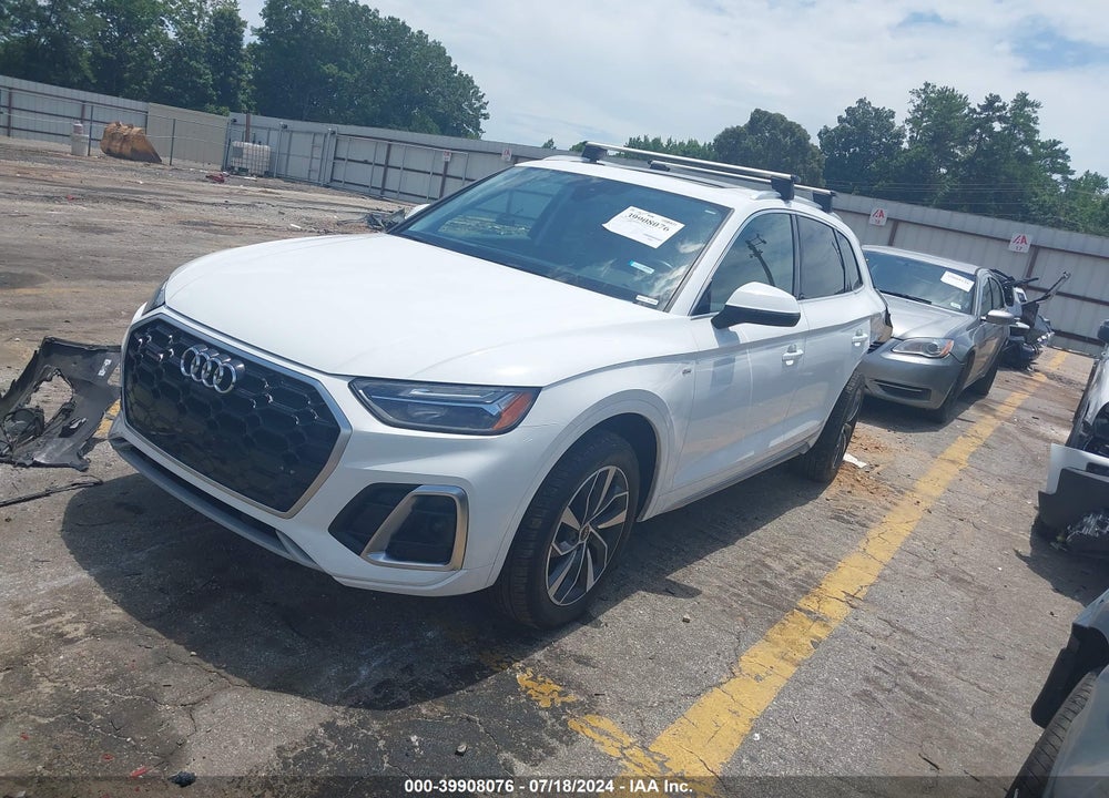 2022 AUDI Q5 PREMIUM PLUS 45 TFSI S LINE QUATTRO S TRONIC VIN: WA1EAAFY7N2072518