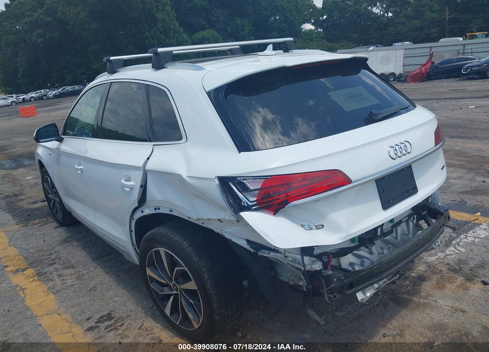 2022 AUDI Q5 PREMIUM PLUS 45 TFSI S LINE QUATTRO S TRONIC VIN: WA1EAAFY7N2072518