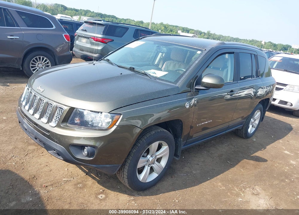 2015 JEEP COMPASS LATITUDE VIN: 1C4NJDEB8FD412818