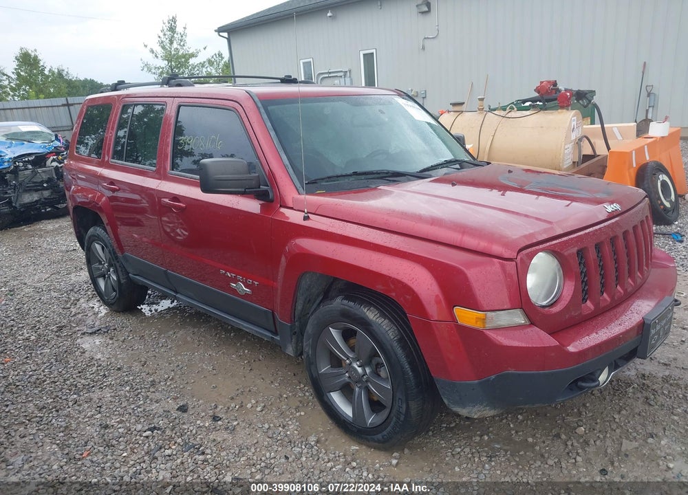 2014 JEEP PATRIOT LATITUDE VIN: 1C4NJRFB2ED588726