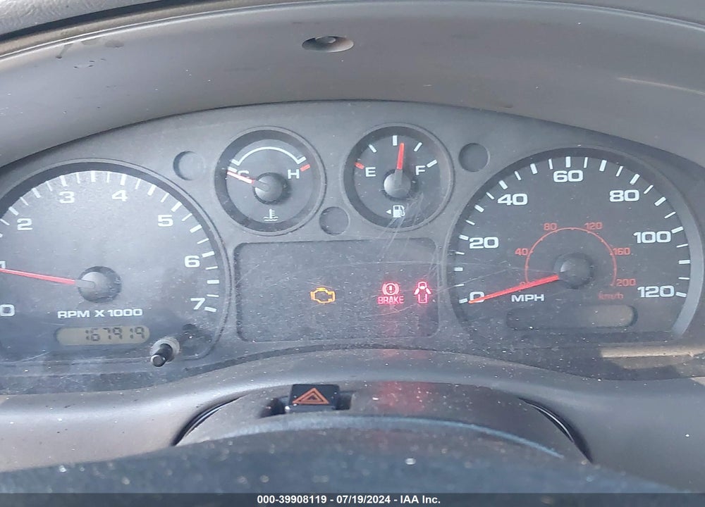 2004 FORD RANGER XL/XLT VIN: 1FTYR10DX4PA83984