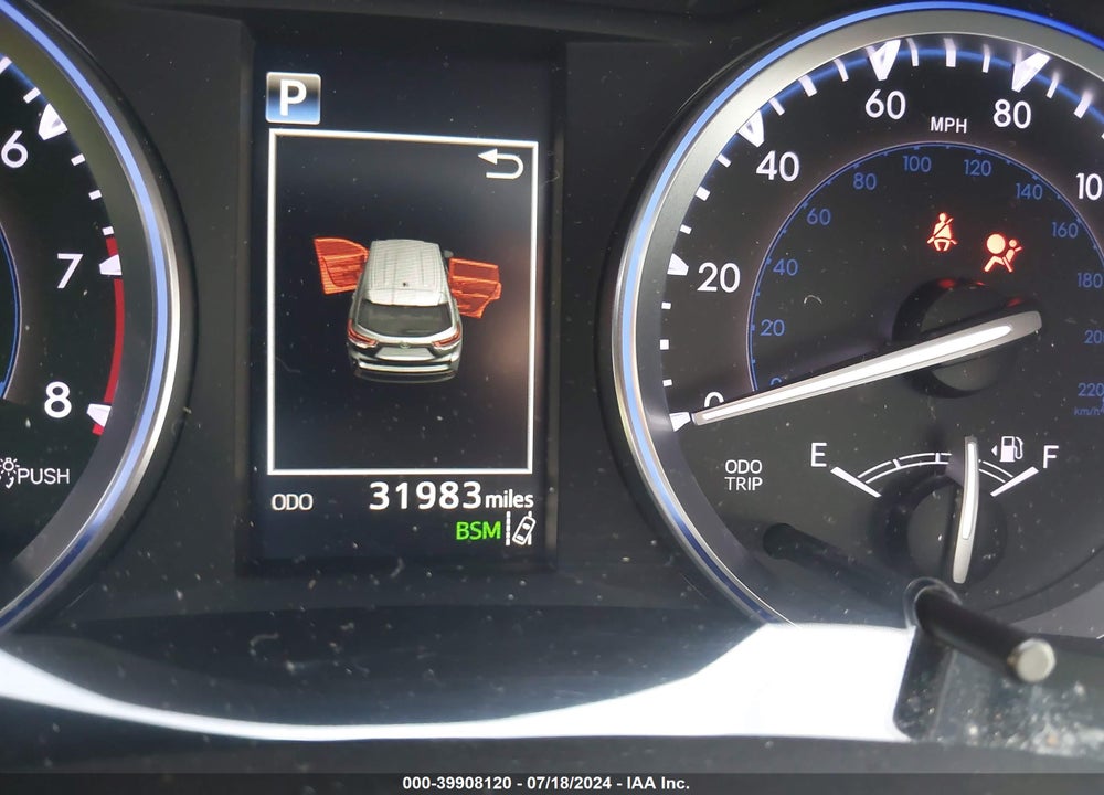 2019 TOYOTA HIGHLANDER XLE VIN: 5TDKZRFH2KS312031