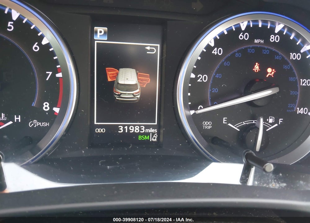 2019 TOYOTA HIGHLANDER XLE VIN: 5TDKZRFH2KS312031