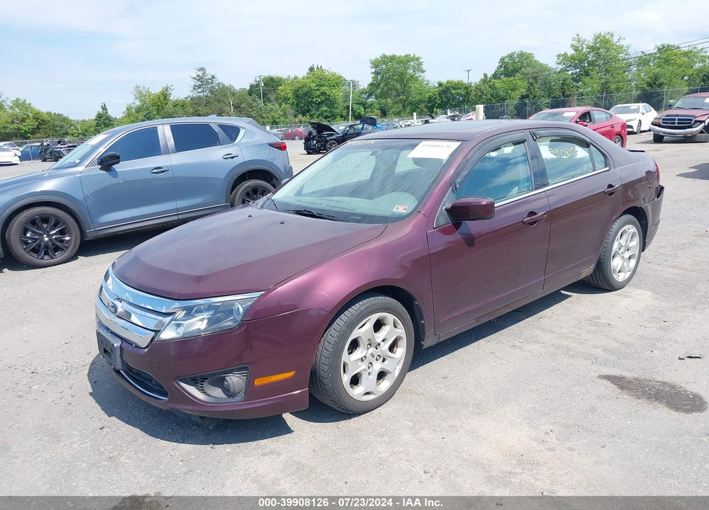 2011 FORD FUSION SE VIN: 3FAHP0HAXBR329826