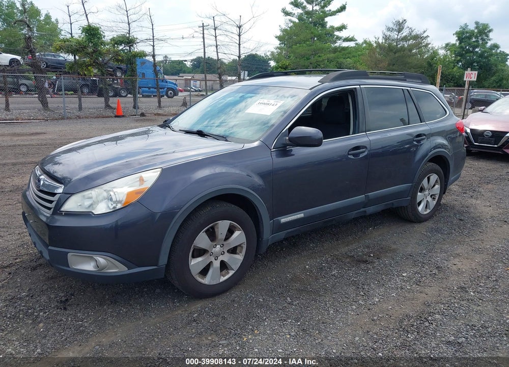 2011 SUBARU OUTBACK 2.5I PREMIUM VIN: 4S4BRBCC5B3338197