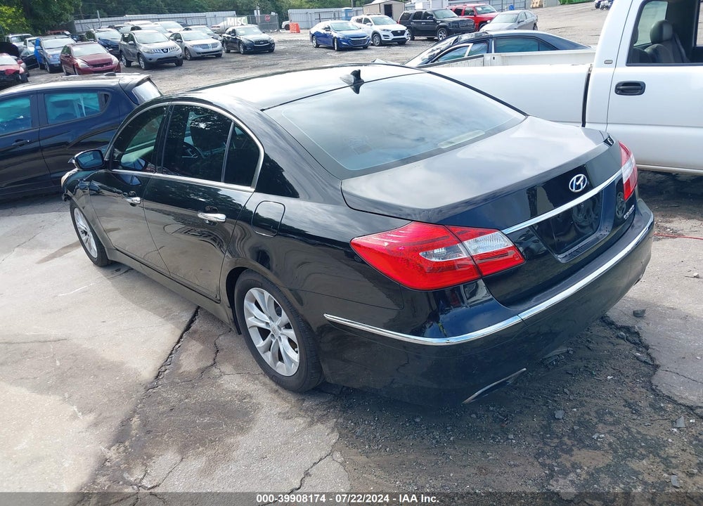 2012 HYUNDAI GENESIS 3.8 VIN: KMHGC4DD9CU153527