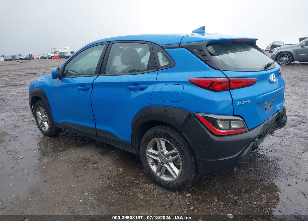 2022 HYUNDAI KONA SE VIN: KM8K2CAB3NU867652