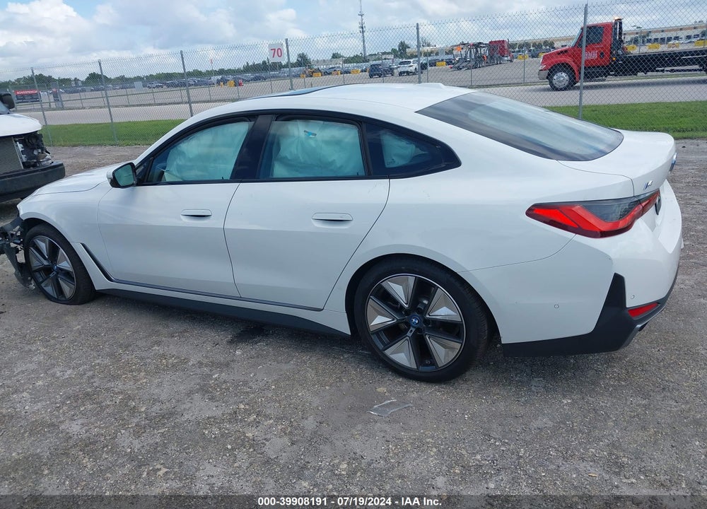 2023 BMW I4 EDRIVE35 VIN: WBY43AW03PFP47832