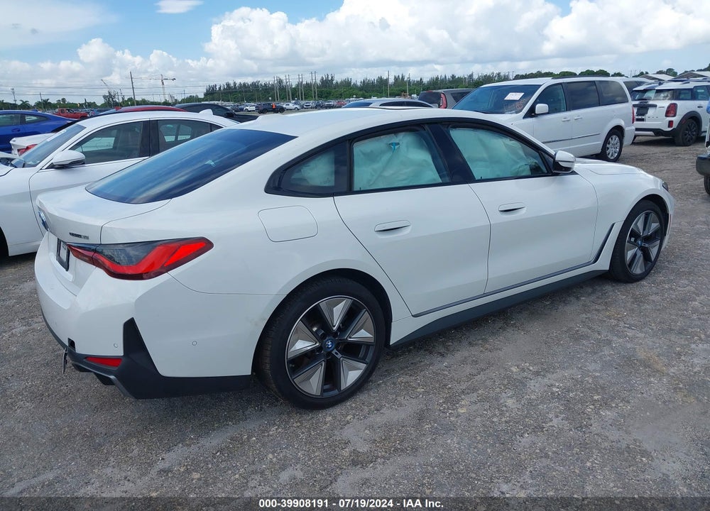 2023 BMW I4 EDRIVE35 VIN: WBY43AW03PFP47832