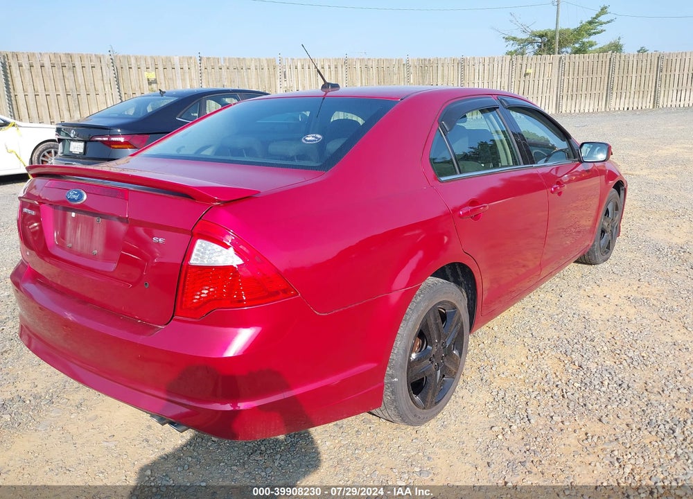 2010 FORD FUSION SE VIN: 3FAHP0HA0AR421008