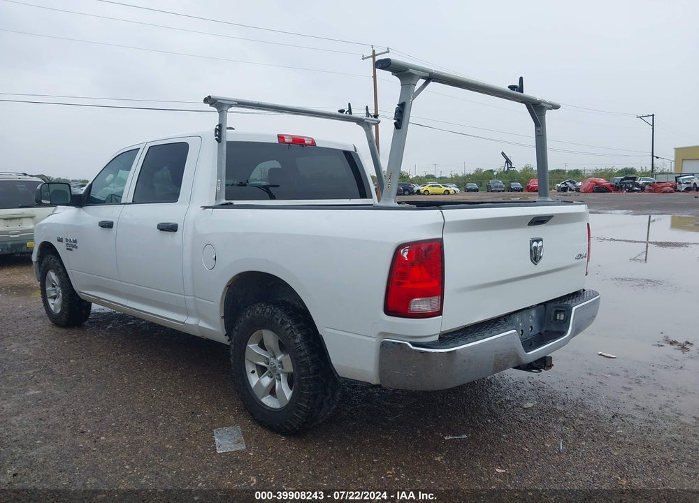 2019 RAM 1500 CLASSIC TRADESMAN 4X4 5'7 BOX VIN: 1C6RR7KT4KS548644
