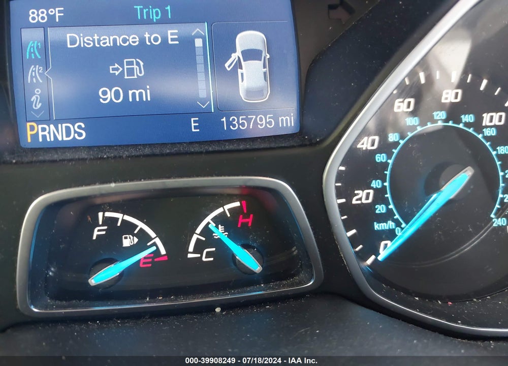 2015 FORD ESCAPE SE VIN: 1FMCU9GX2FUB86176