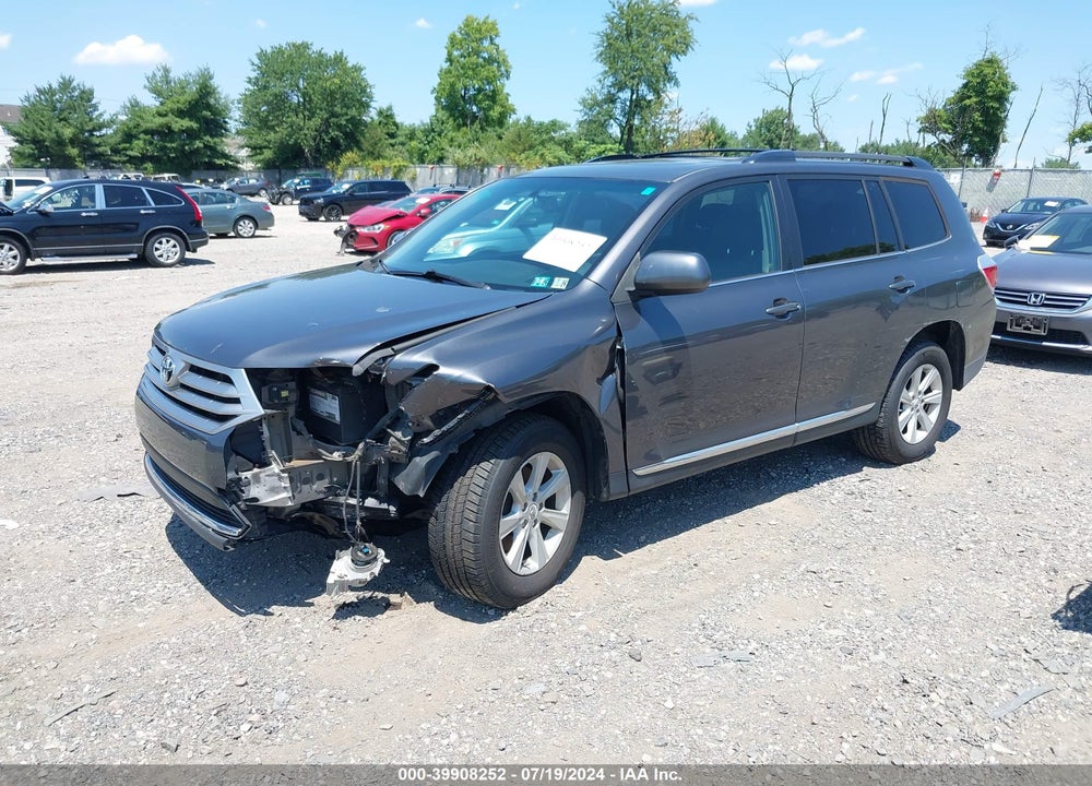 2012 TOYOTA HIGHLANDER SE V6 VIN: 5TDBK3EH5CS172867