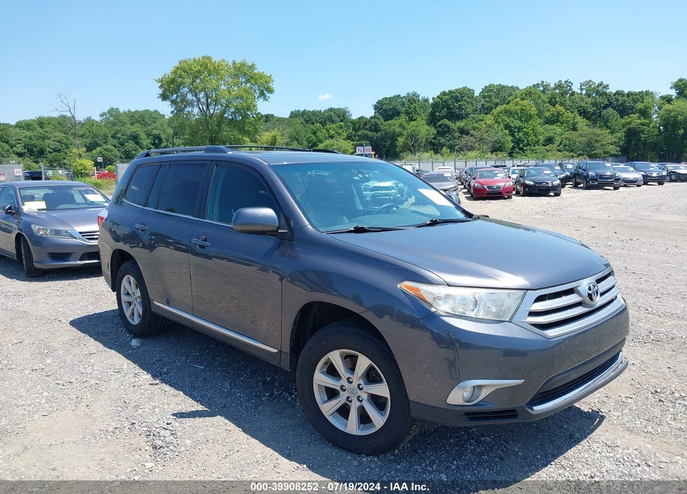 2012 TOYOTA HIGHLANDER SE V6 VIN: 5TDBK3EH5CS172867