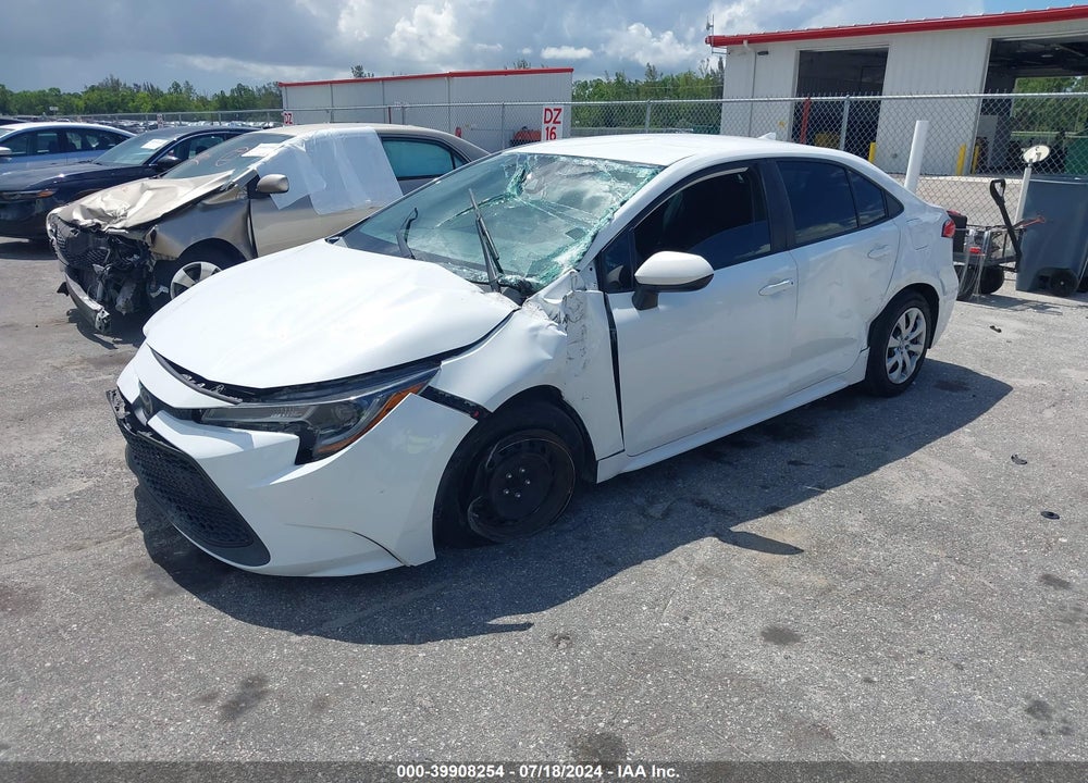 2020 TOYOTA COROLLA LE VIN: 5YFEPRAE0LP068003