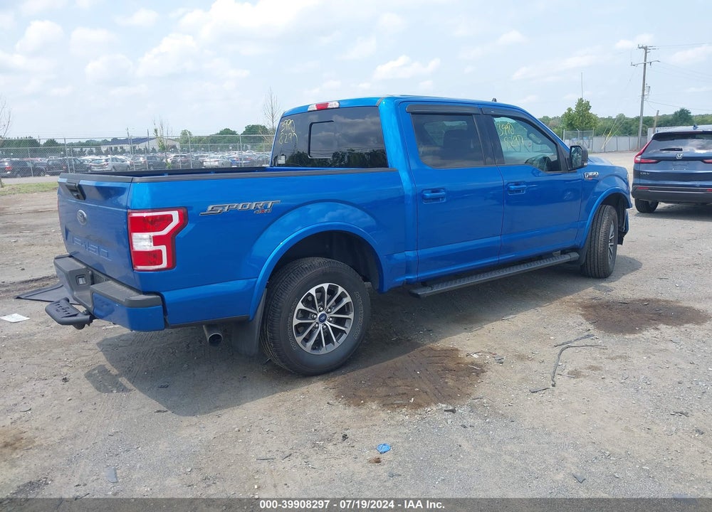 2019 FORD F-150 XLT VIN: 1FTEW1E53KFA54701