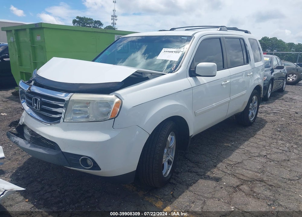 2015 HONDA PILOT EX-L VIN: 5FNYF3H52FB005844