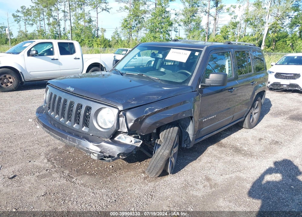 2017 JEEP PATRIOT HIGH ALTITUDE 4X4 VIN: 1C4NJRFB5HD114628