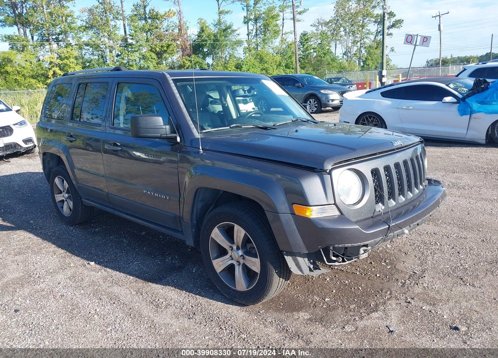 2017 JEEP PATRIOT HIGH ALTITUDE 4X4 VIN: 1C4NJRFB5HD114628