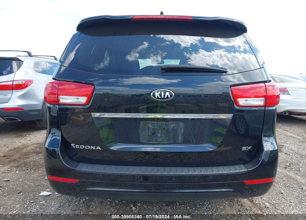 2016 KIA SEDONA SX VIN: KNDMC5C12G6170300