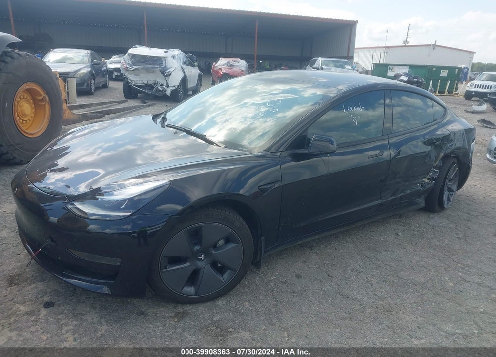 2021 TESLA MODEL 3 STANDARD RANGE PLUS REAR-WHEEL DRIVE VIN: 5YJ3E1EA6MF092857