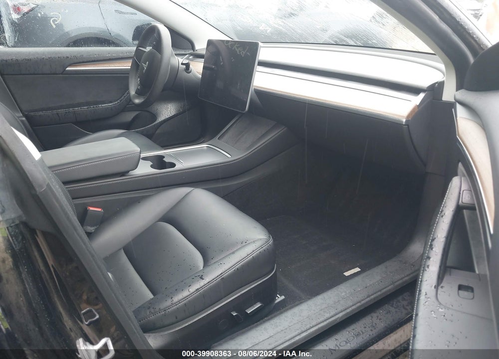 2021 TESLA MODEL 3 STANDARD RANGE PLUS REAR-WHEEL DRIVE VIN: 5YJ3E1EA6MF092857