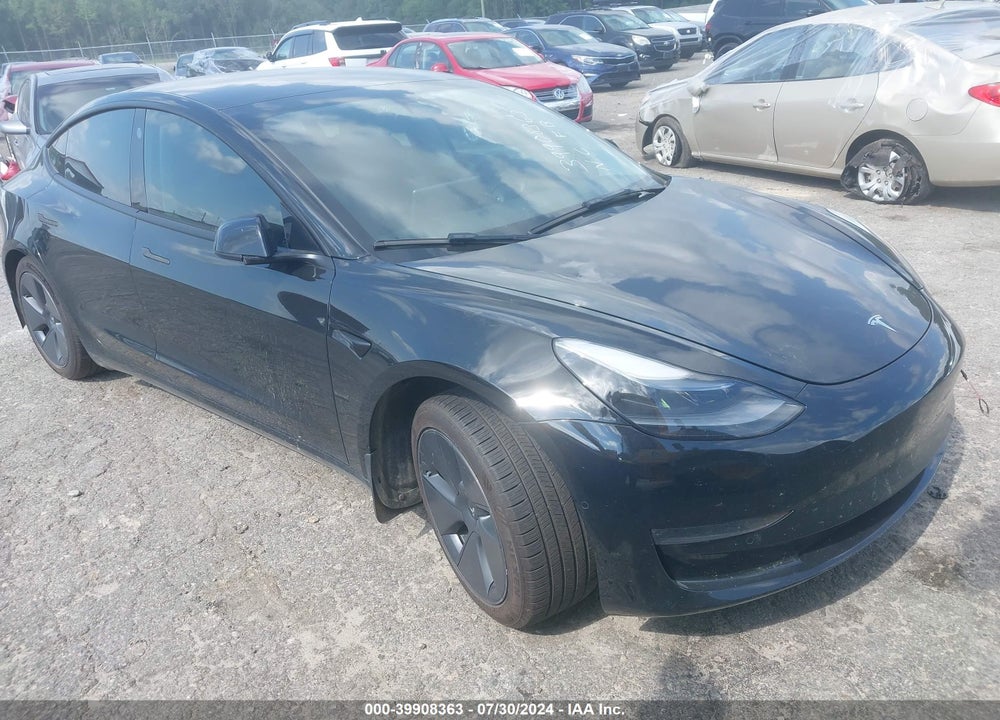 2021 TESLA MODEL 3 STANDARD RANGE PLUS REAR-WHEEL DRIVE VIN: 5YJ3E1EA6MF092857