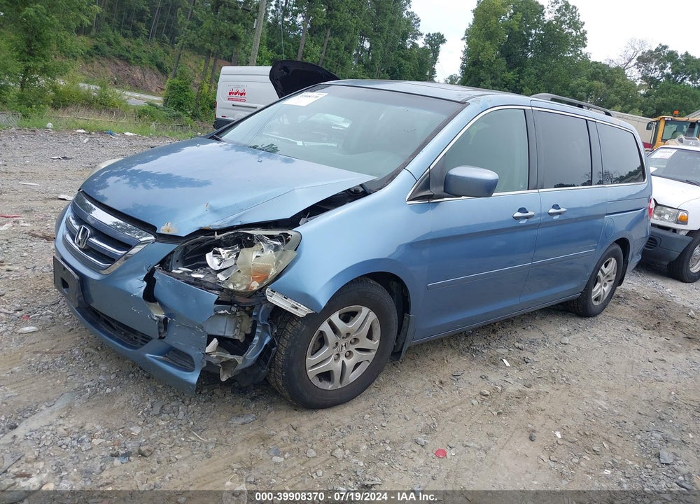 2005 HONDA ODYSSEY EX-L VIN: 5FNRL38635B125608