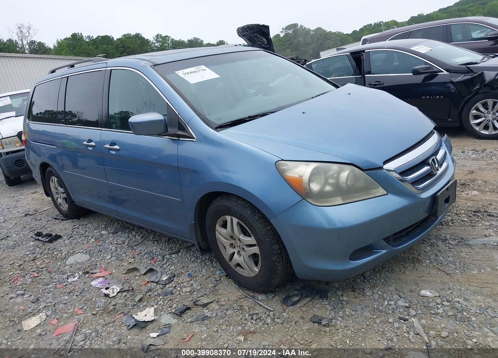 2005 HONDA ODYSSEY EX-L VIN: 5FNRL38635B125608