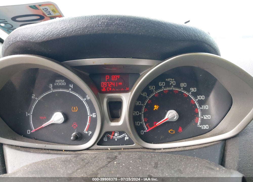 2013 FORD FIESTA VIN: 3FADP4BJ2DM155717