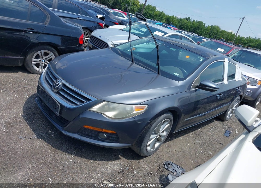 2010 VOLKSWAGEN CC LUXURY VIN: WVWHL7AN2AE506284
