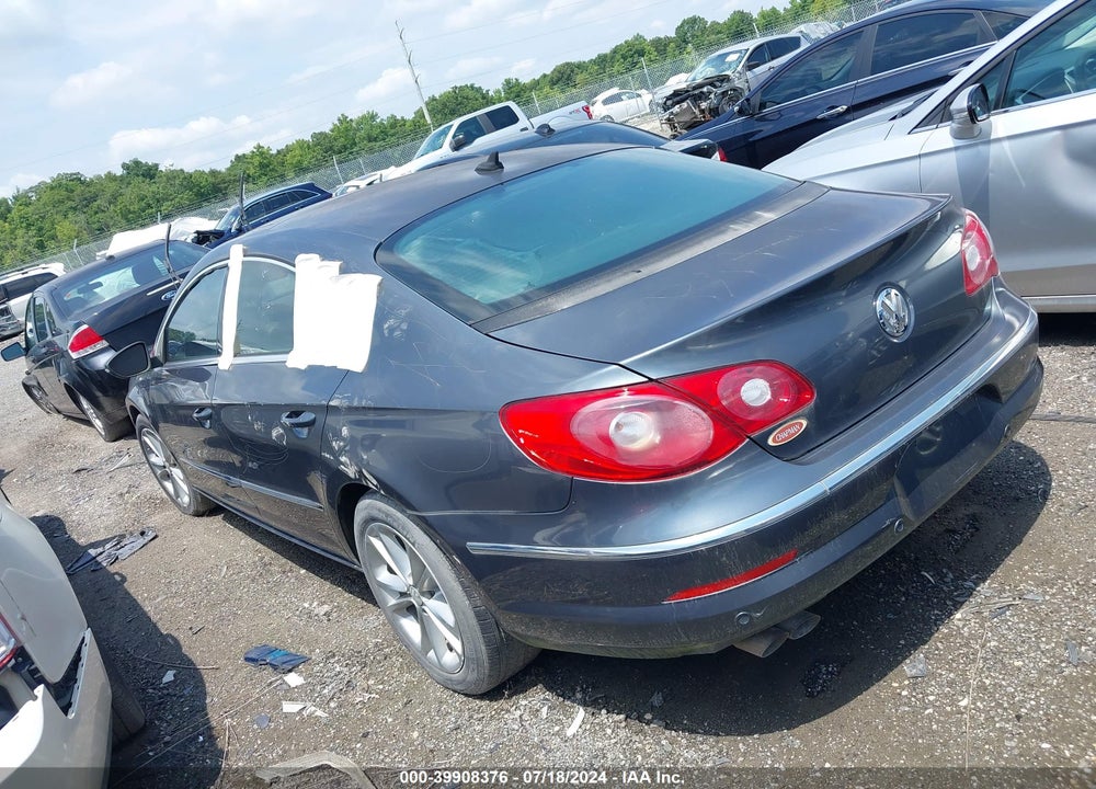 2010 VOLKSWAGEN CC LUXURY VIN: WVWHL7AN2AE506284