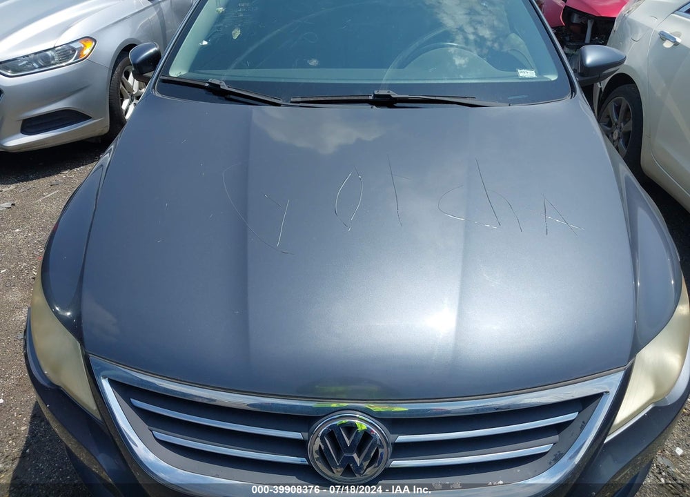 2010 VOLKSWAGEN CC LUXURY VIN: WVWHL7AN2AE506284