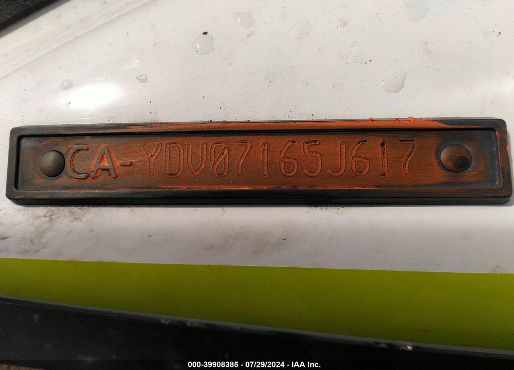 2017 SEA DOO RXT-300 VIN: YDV07165J617