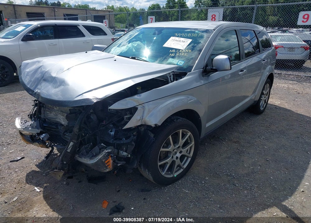 2018 DODGE JOURNEY GT AWD VIN: 3C4PDDEG0JT417106