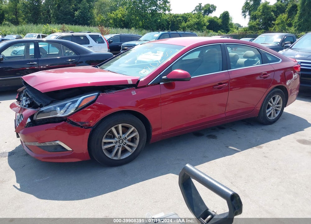 2015 HYUNDAI SONATA SE VIN: 5NPE24AF8FH020230