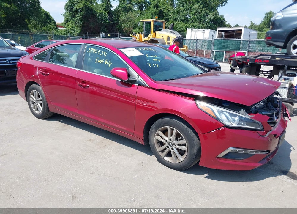 2015 HYUNDAI SONATA SE VIN: 5NPE24AF8FH020230