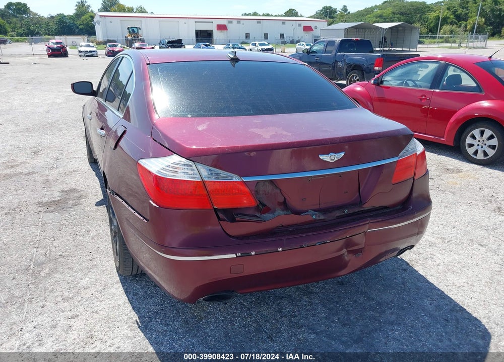 2009 HYUNDAI GENESIS 3.8 VIN: KMHGC46E29U023040