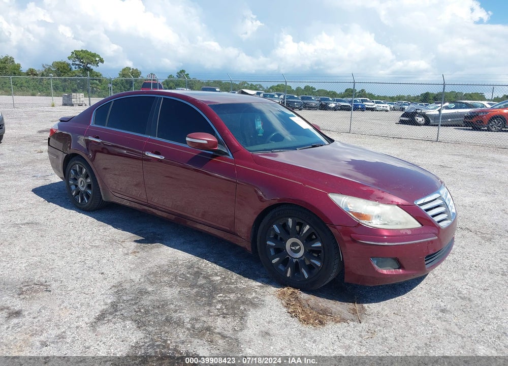 2009 HYUNDAI GENESIS 3.8 VIN: KMHGC46E29U023040