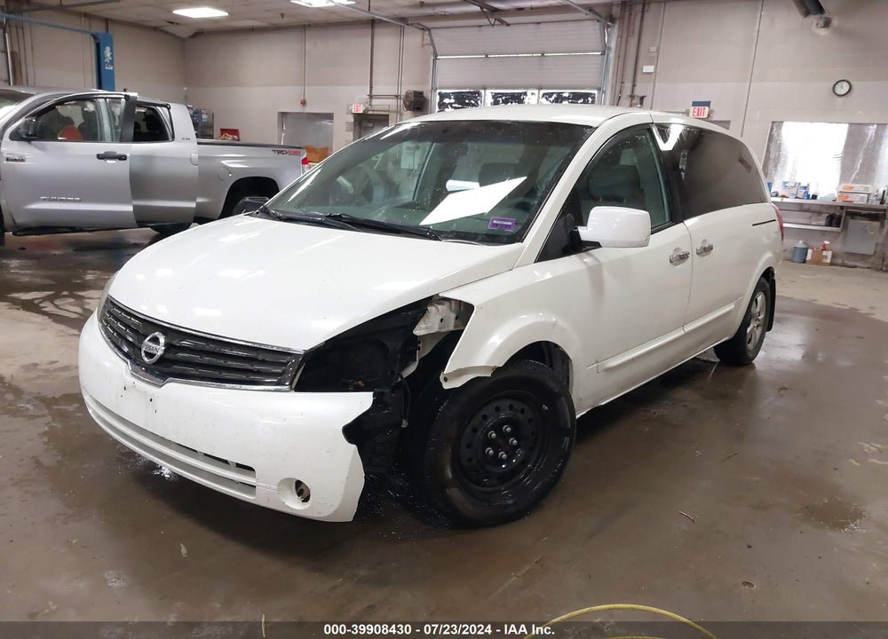 2008 NISSAN QUEST 3.5 VIN: 5N1BV28U38N100732