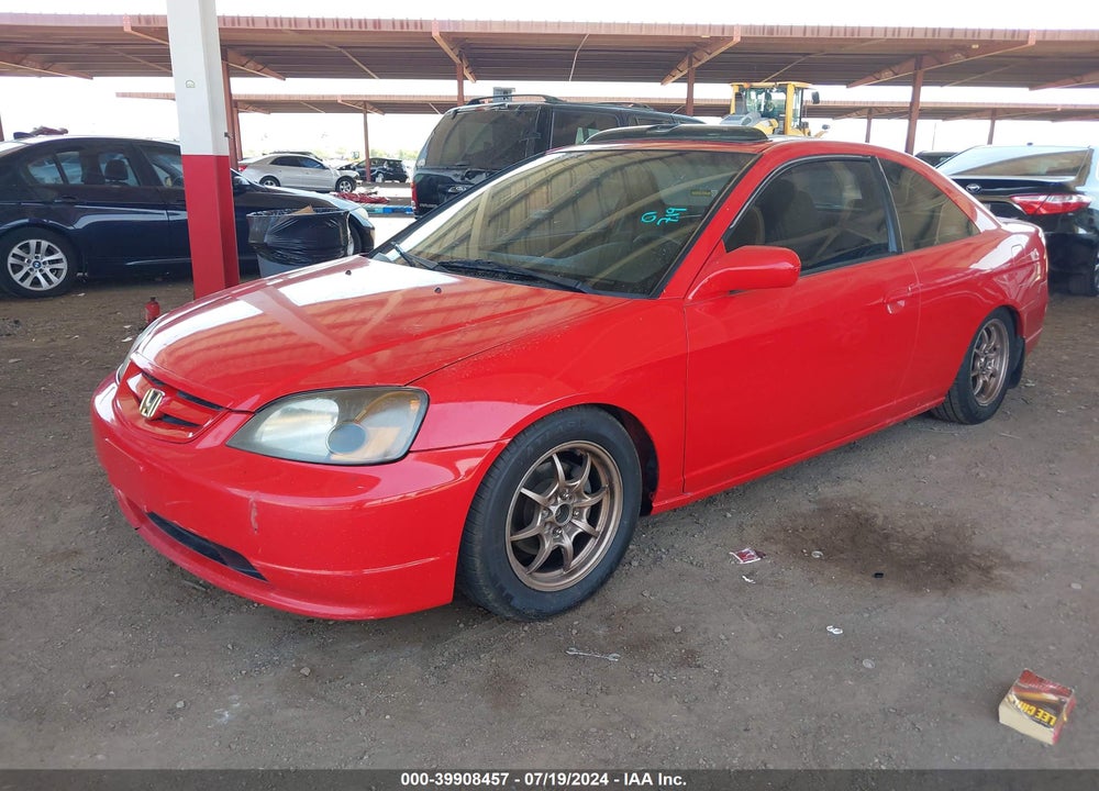 2003 HONDA CIVIC EX VIN: 1HGEM22943L074009