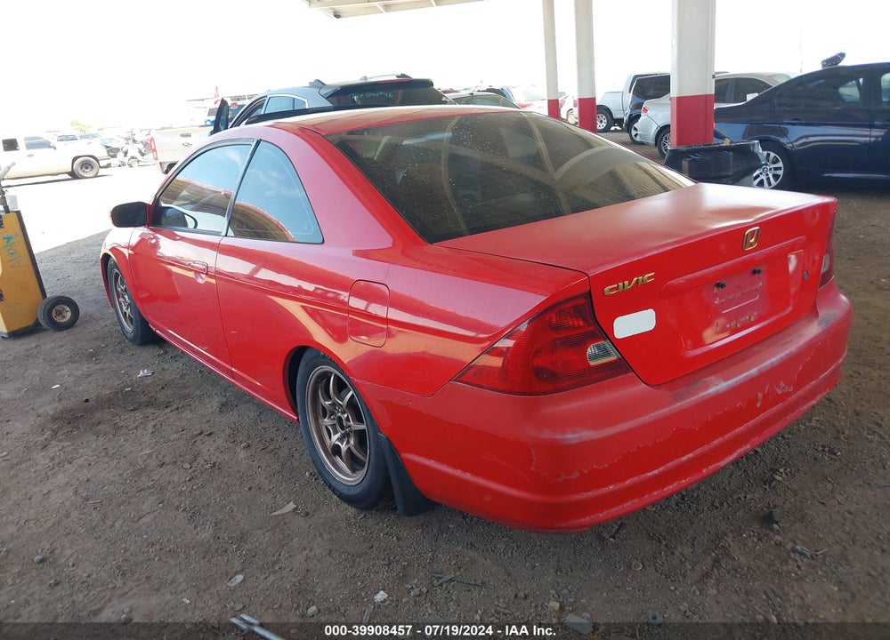 2003 HONDA CIVIC EX VIN: 1HGEM22943L074009