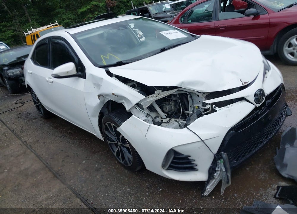 2018 TOYOTA COROLLA SE VIN: 2T1BURHE1JC106319