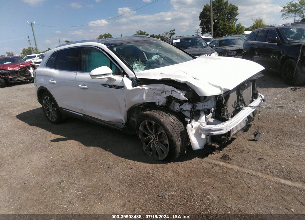 2022 LINCOLN NAUTILUS RESERVE VIN: 2LMPJ8K9XNBL27940