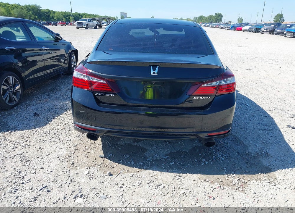 2016 HONDA ACCORD SPORT VIN: 1HGCR2F5XGA163746