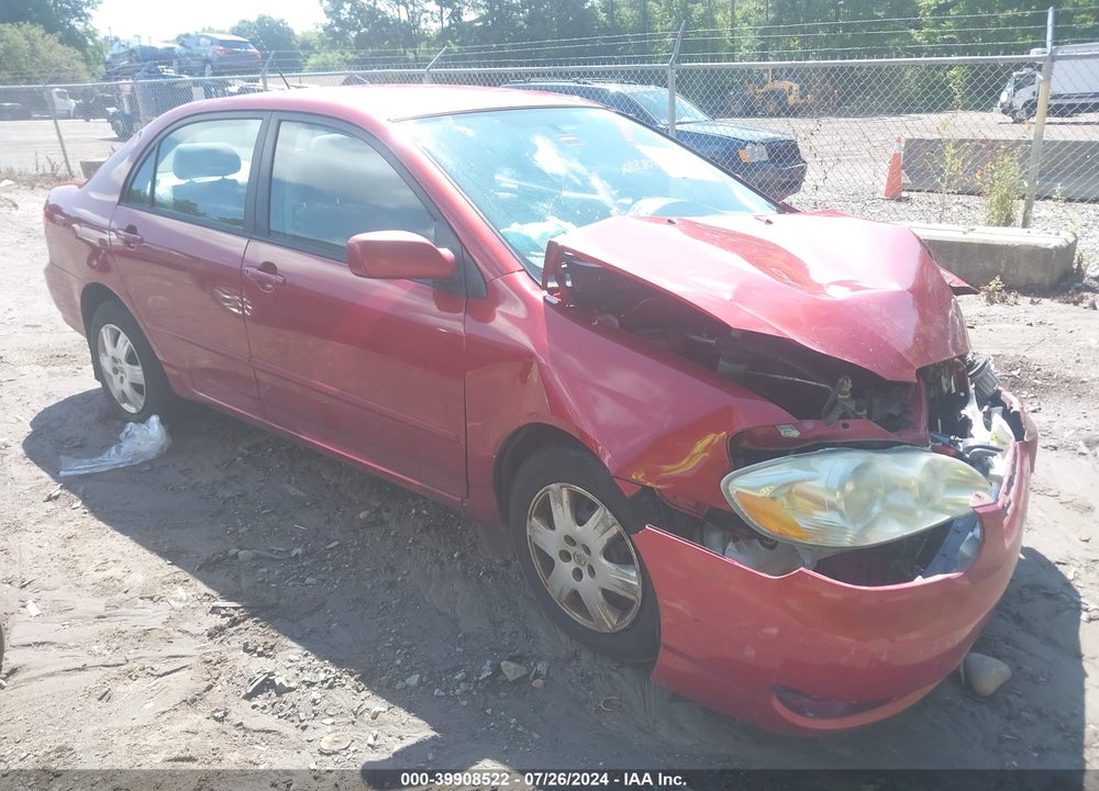 2005 TOYOTA COROLLA LE VIN: 2T1BR32E65C383660