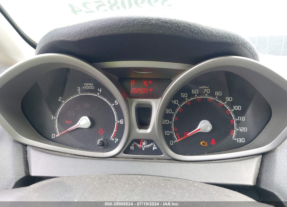 2011 FORD FIESTA SE VIN: 3FADP4BJ0BM153378