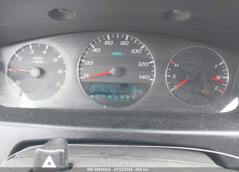 2007 CHEVROLET IMPALA LT VIN: 2G1WT55N579389343