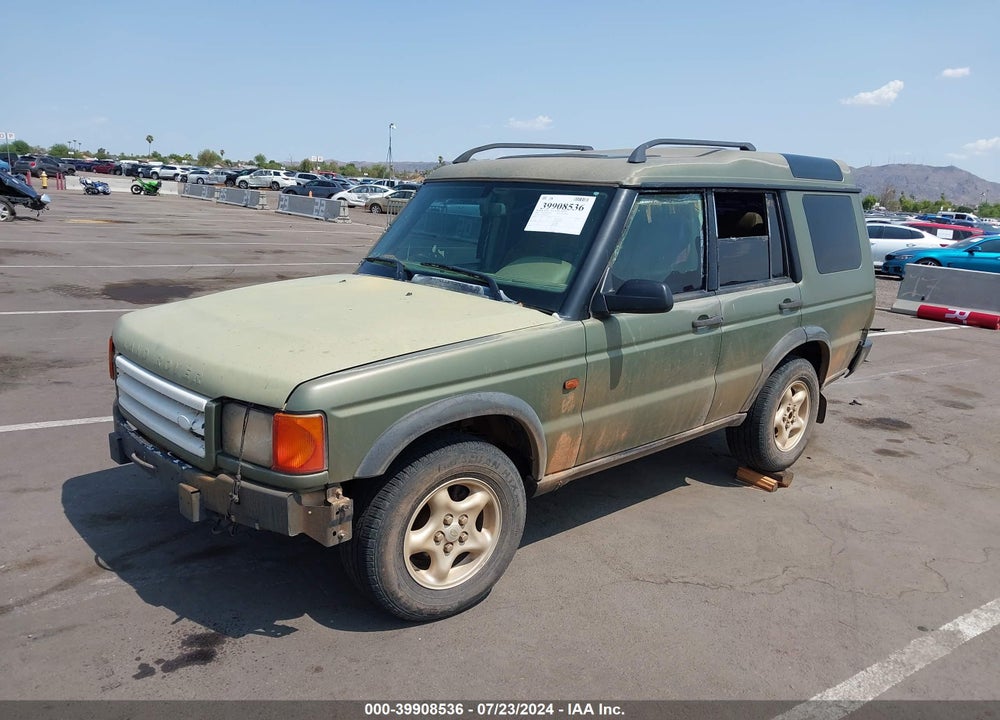 2000 LAND ROVER DISCOVERY SERIES II CLOTH/SERIES II LEATHER VIN: SALTY1245YA244849